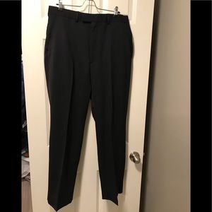 Perry Ellis black pinstripe pants